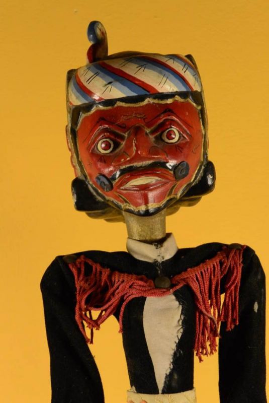 Indonesische Stabpuppenspiel Wayang Golek Gatotkaca 2