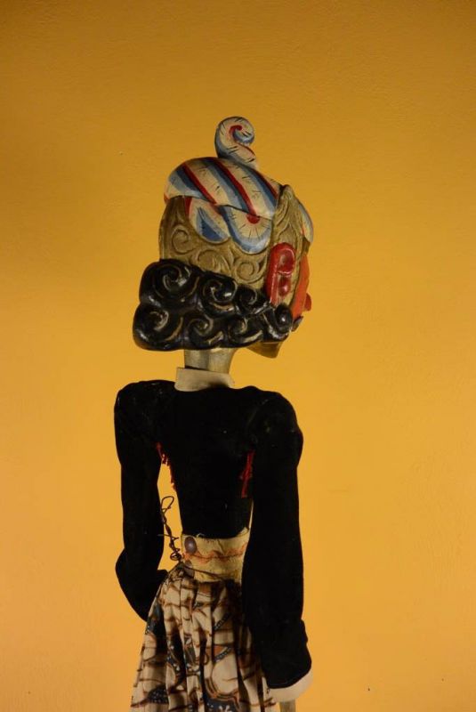 Indonesische Stabpuppenspiel Wayang Golek Gatotkaca 5