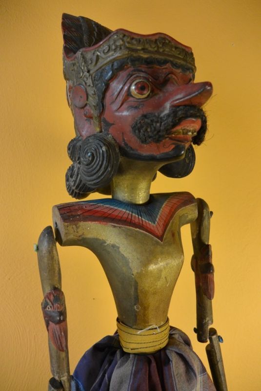 Indonesische Stabpuppenspiel Wayang Golek Gatotkaca 3