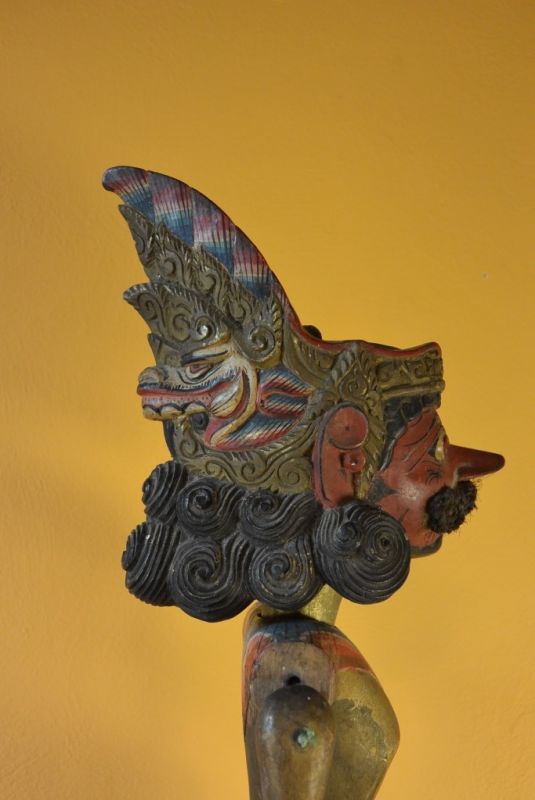 Indonesische Stabpuppenspiel Wayang Golek Gatotkaca 4