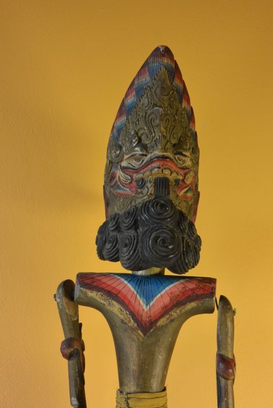 Indonesische Stabpuppenspiel Wayang Golek Gatotkaca 5