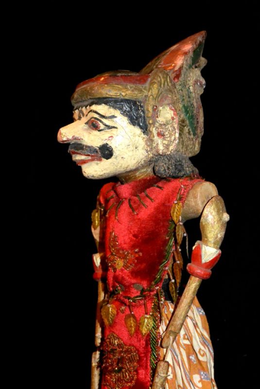 Indonesische Stabpuppenspiel Wayang Golek Jelekong 3