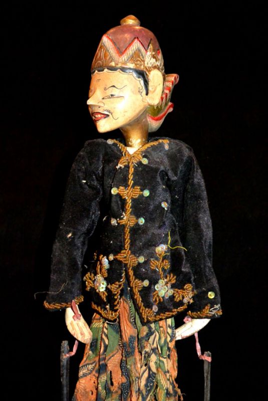 Indonesische Stabpuppenspiel Wayang Golek Mahabharata 2