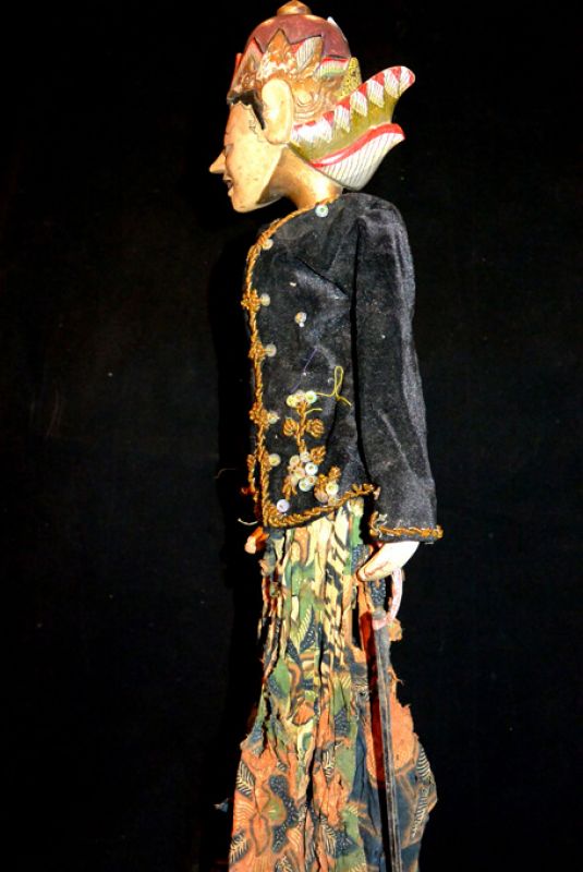 Indonesische Stabpuppenspiel Wayang Golek Mahabharata 3