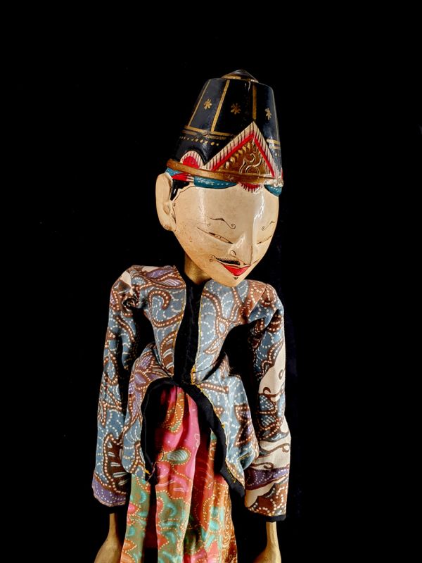 Indonesische Stabpuppenspiel Wayang Golek Mann 1 2