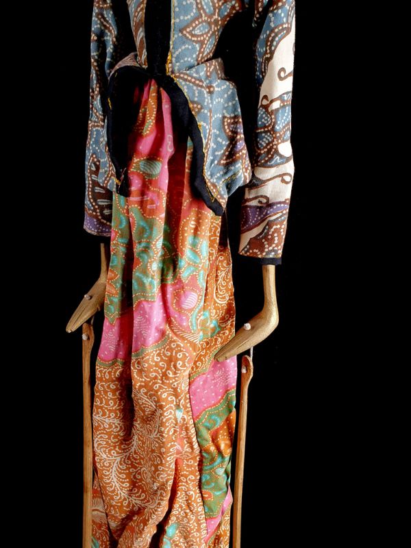 Indonesische Stabpuppenspiel Wayang Golek Mann 1 3