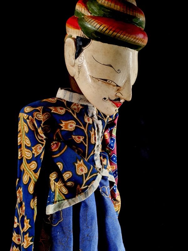 Indonesische Stabpuppenspiel Wayang Golek Mann 5 2