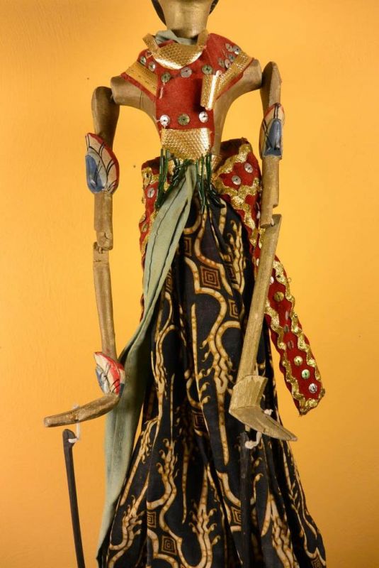 Indonesische Stabpuppenspiel Wayang Golek Pendeta 3