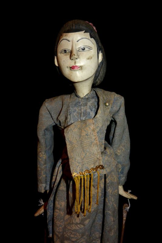 Indonesische Stabpuppenspiel Wayang Golek Prinzessin Vijaya 2
