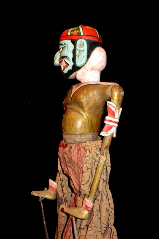 Indonesische Stabpuppenspiel Wayang Golek Ramayana Charakter 3