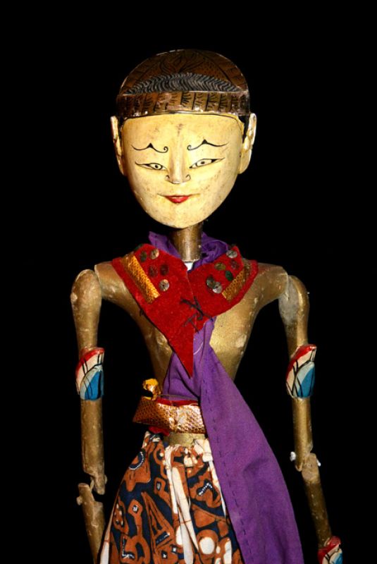 Indonesische Stabpuppenspiel Wayang Golek Srikandi 2