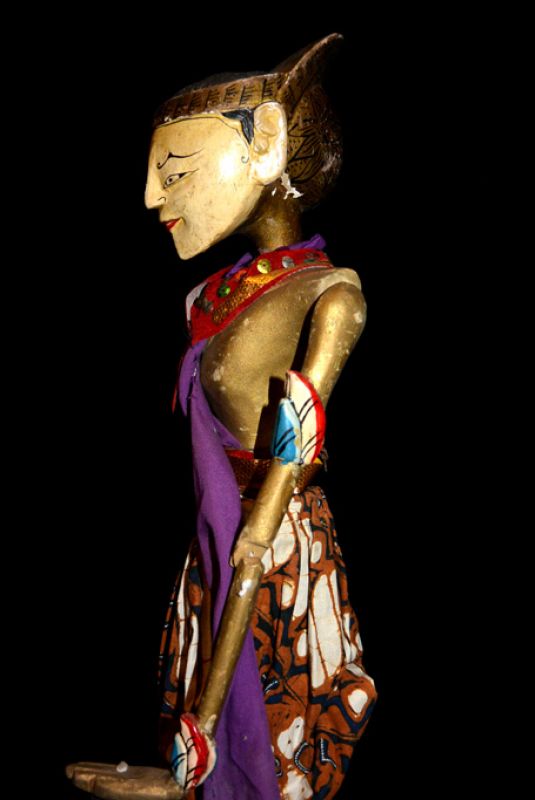 Indonesische Stabpuppenspiel Wayang Golek Srikandi 4