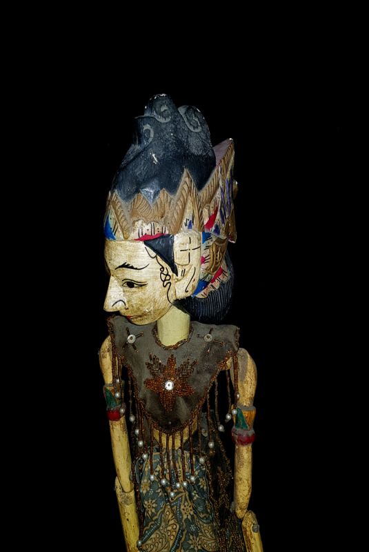Indonesische Stabpuppenspiel Wayang Golek Srikandi 2