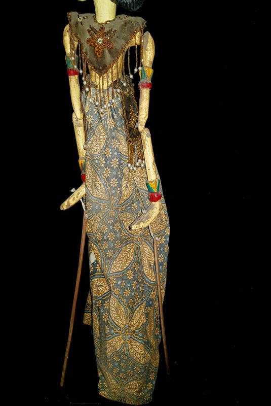 Indonesische Stabpuppenspiel Wayang Golek Srikandi 3