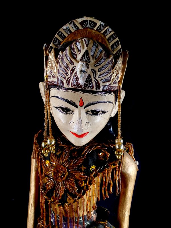 Indonesische Stabpuppenspiel Wayang Golek SRIKANDI 3