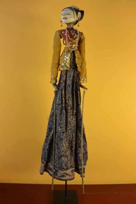 Indonesische Stabpuppenspiel Wayang Golek Subadra 2