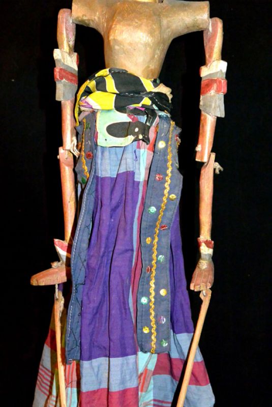 Indonesische Stabpuppenspiel Wayang Golek Yudhishthira 3