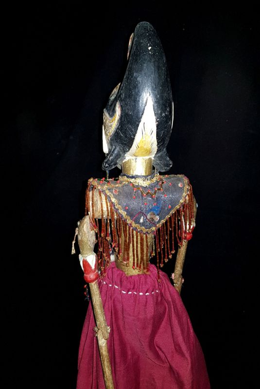Indonesische Stabpuppenspiel Wayang Golek Yudistira 4