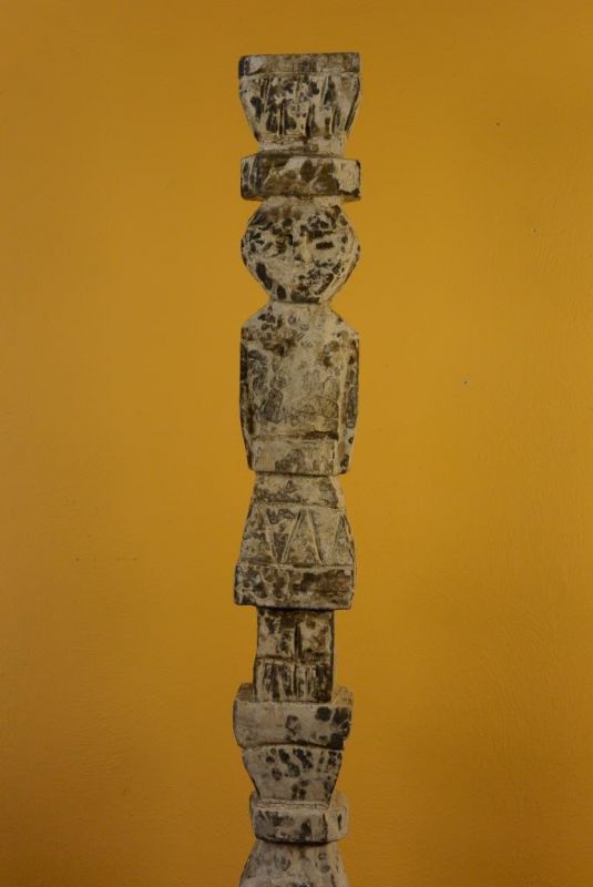 Indonesische Statue - Große Statue von Sumba 2