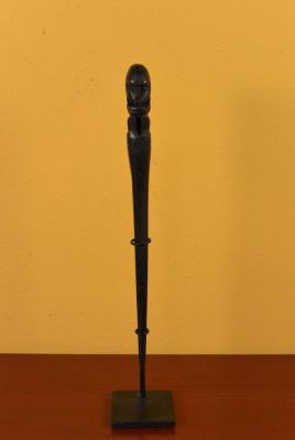 Indonesische Statue Holz Haarnadel