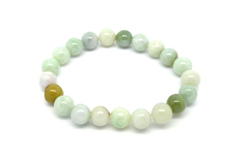 Jade 21 Beads Bracelet 1
