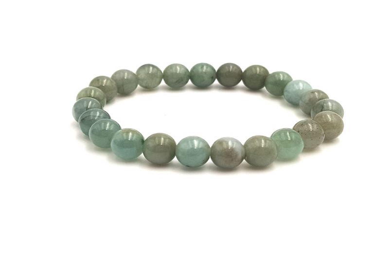 Jade 22-24 Beads Bracelet - Green 2