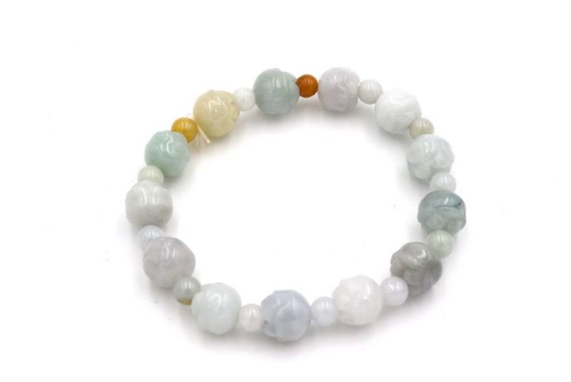 Jade 26 Beads Bracelet 1