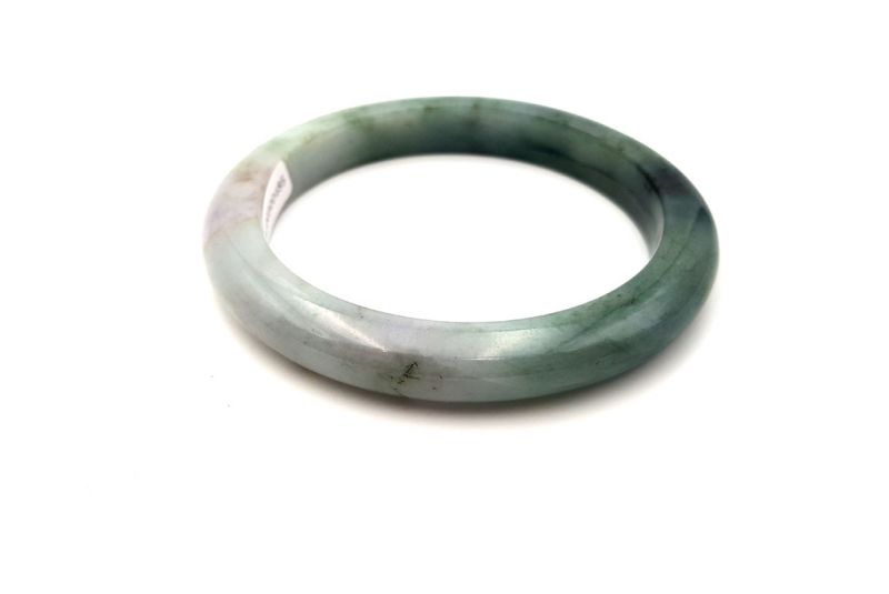 Jade-Armband Klasse A - 5,65cm - Farbverlauf von grün 3