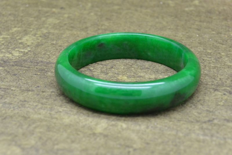 Jade-Armband Klasse A 5,9cm Durchscheinende grüne 3