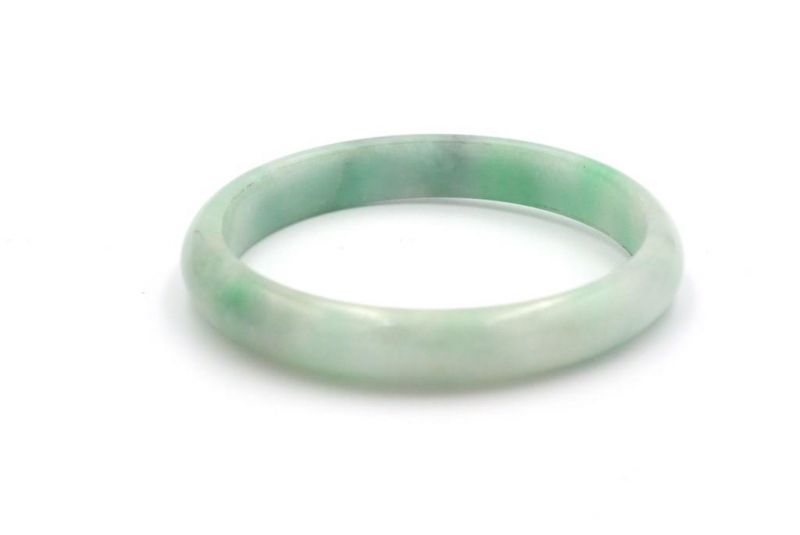Jade-Armband - Klasse A 6 2cm - Hellgrün 2