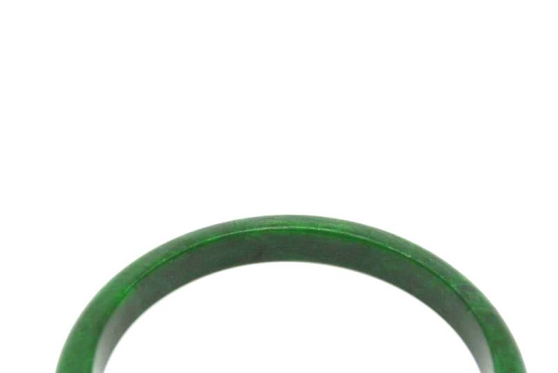 Jade-Armband - Klasse A - 6 cm - Grün 3