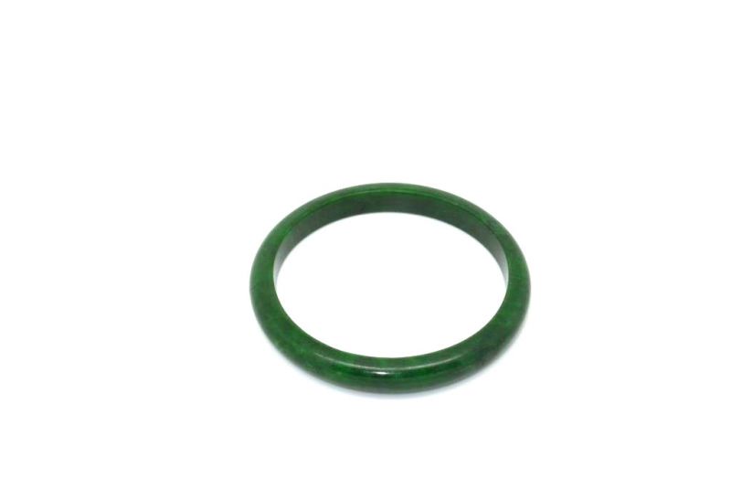 Jade-Armband - Klasse A - 6 cm - Grün 5