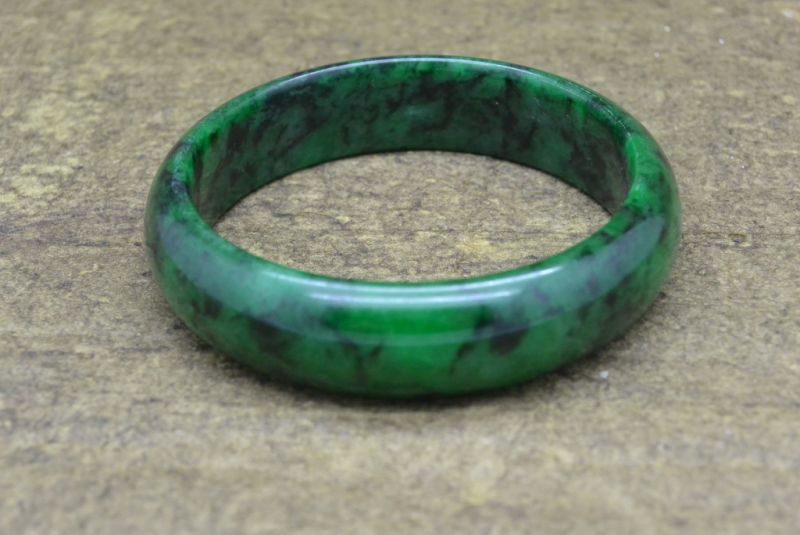 Jade-Armband Klasse A 6,0 cm 2