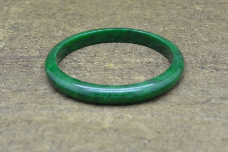 Jade-Armband Klasse A 6,0 cm Dünn 2