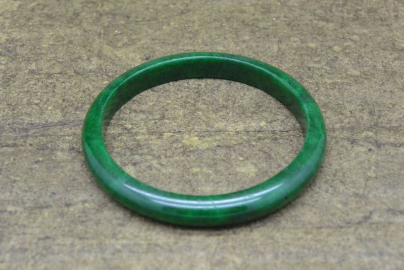 Jade-Armband Klasse A 6,0 cm Dünn 4
