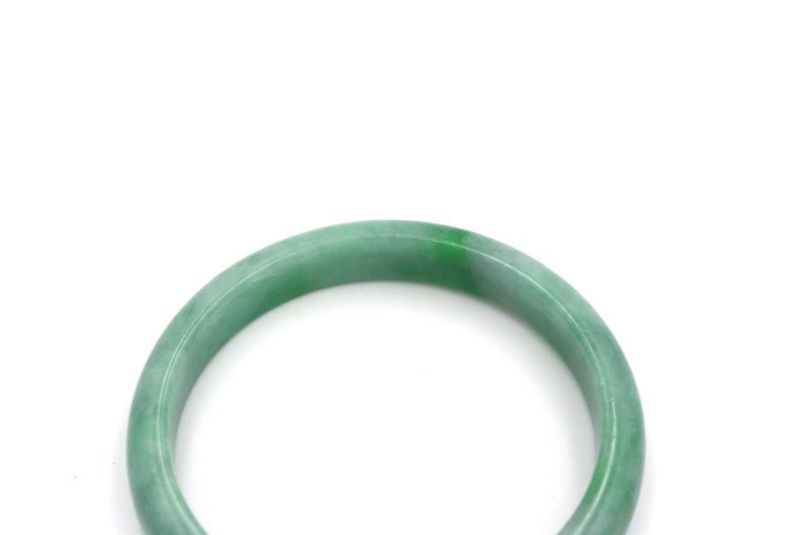 Jade-Armband Klasse A Apfelgrün 3