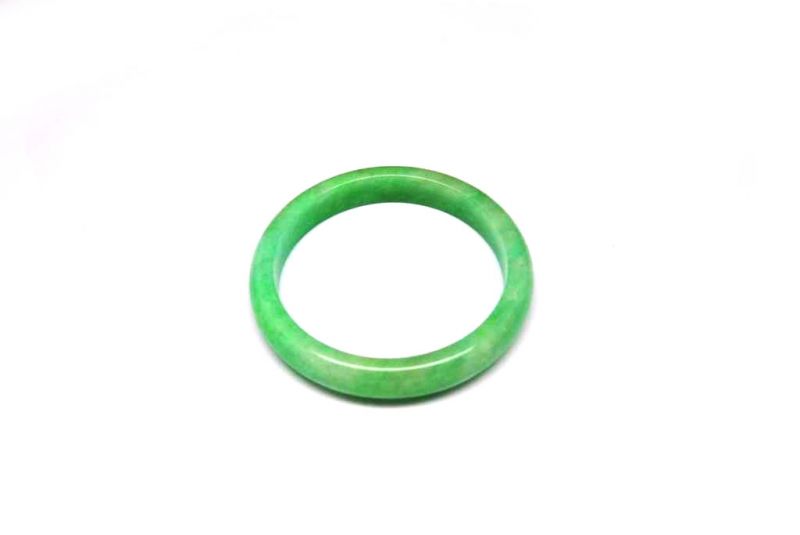 Jade-Armband Klasse A Apfelgrün 5
