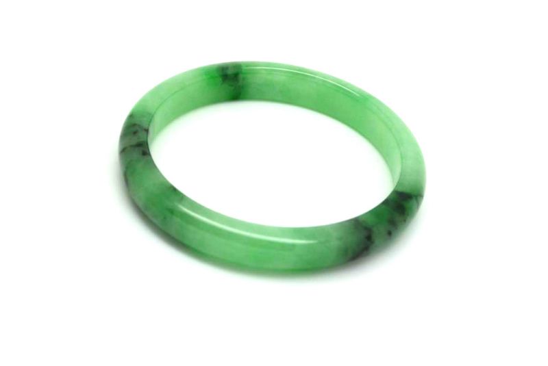 Jade-Armband Klasse A Durchscheinend Grün 5 95 2