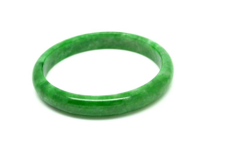 Jade-Armband Klasse A Grün 5 3cm 5