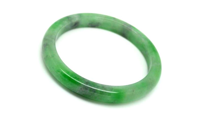 Jade-Armband Klasse A Grün 5 8cm 4