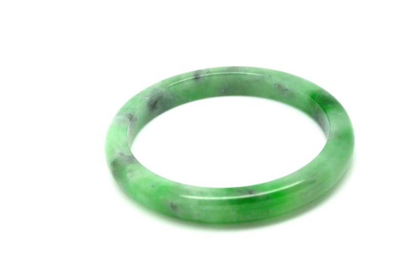 Jade-Armband Klasse A Grün 5 8cm 5