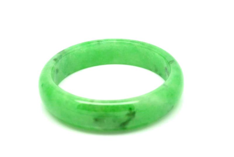 Jade-Armband Klasse A Grün 5 9cm 2