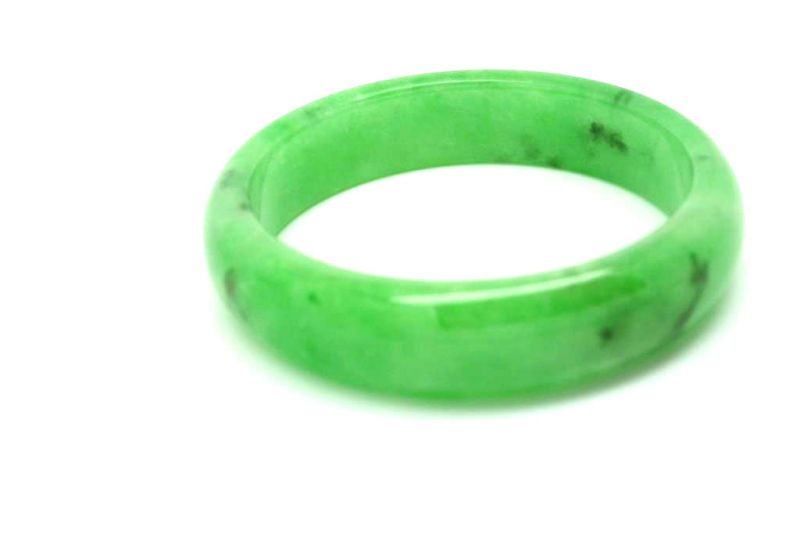 Jade-Armband Klasse A Grün 5 9cm 4