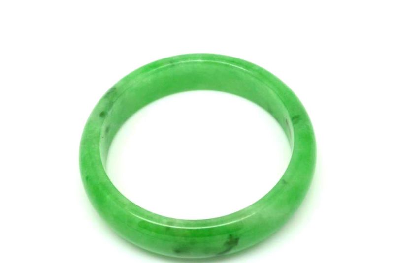 Jade-Armband Klasse A Grün 5 9cm 5