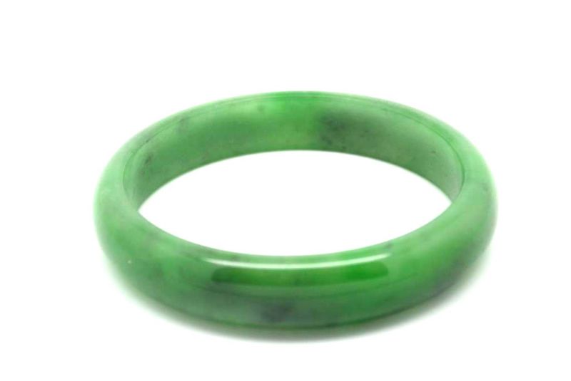 Jade-Armband Klasse A Grün 5 9cm 2