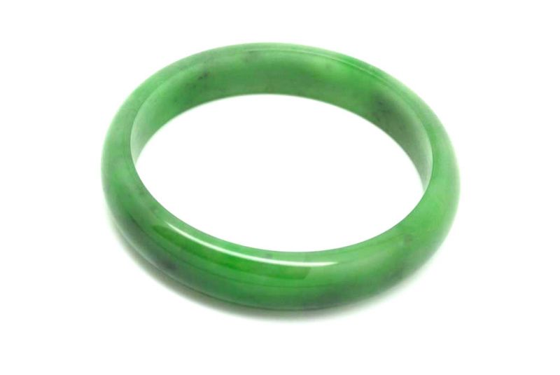 Jade-Armband Klasse A Grün 5 9cm 4