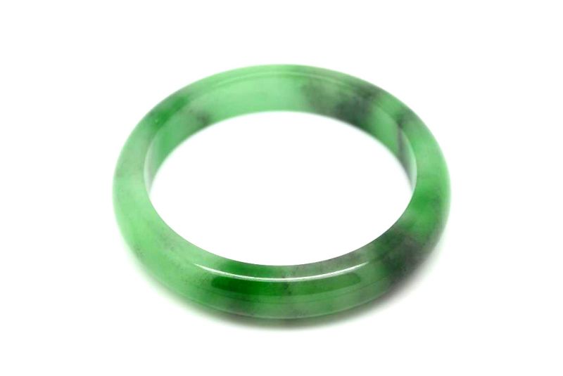 Jade-Armband Klasse A Grün Transparent 6 1 3