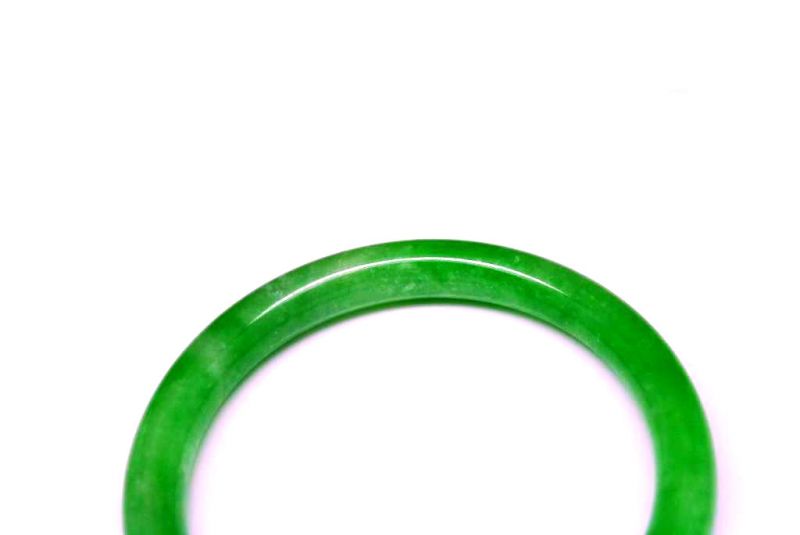 Jade-Armband Klasse A Grün/Transparent 4