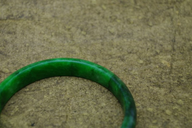 Jade-Armband Klasse A Grüne Flasche 3