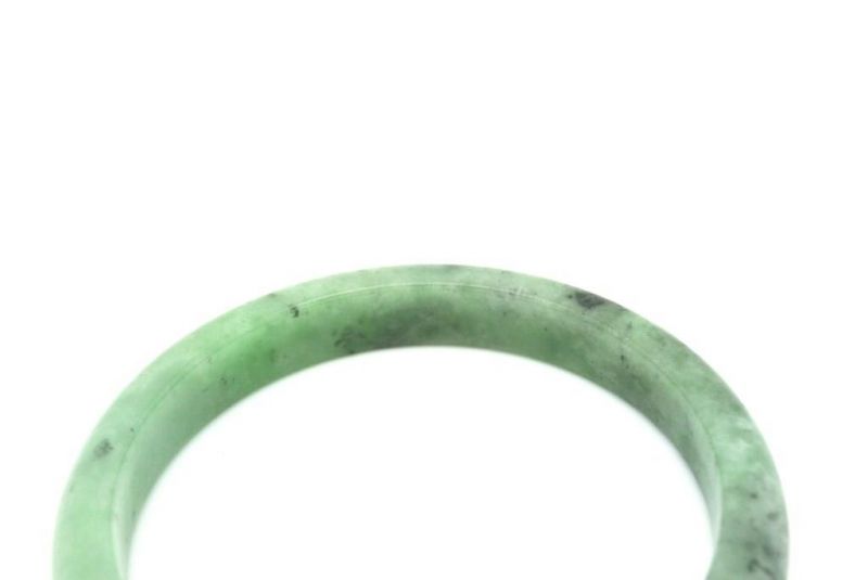 Jade-Armband Klasse A Grüne spotted 6 2cm 4